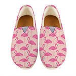 Pink Flamingo Pattern Print Casual Shoes