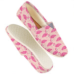 Pink Flamingo Pattern Print Casual Shoes