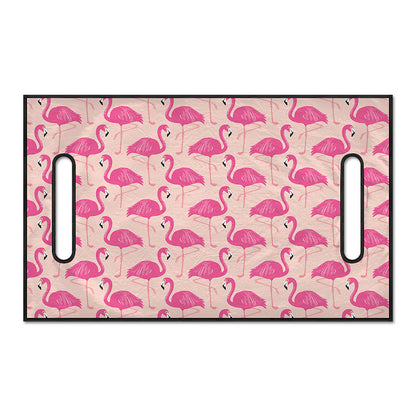 Pink Flamingo Pattern Print Golf Cart Seat Cover