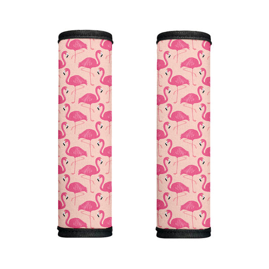 Pink Flamingo Pattern Print Handle Covers