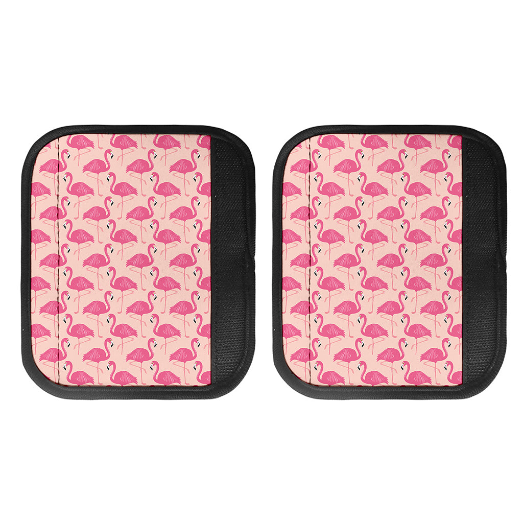Pink Flamingo Pattern Print Handle Covers