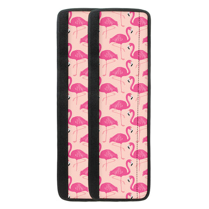 Pink Flamingo Pattern Print Refrigerator Handle Covers