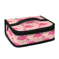 Pink Flamingo Pattern Print Small Lunch Bag