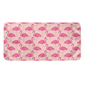 Pink Flamingo Pattern Print Towel