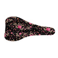 Pink Floral Flower Pattern Print Bicycle Seat Cover