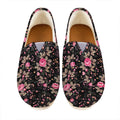 Pink Floral Flower Pattern Print Casual Shoes