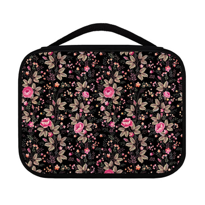 Pink Floral Flower Pattern Print Classic Bible Case