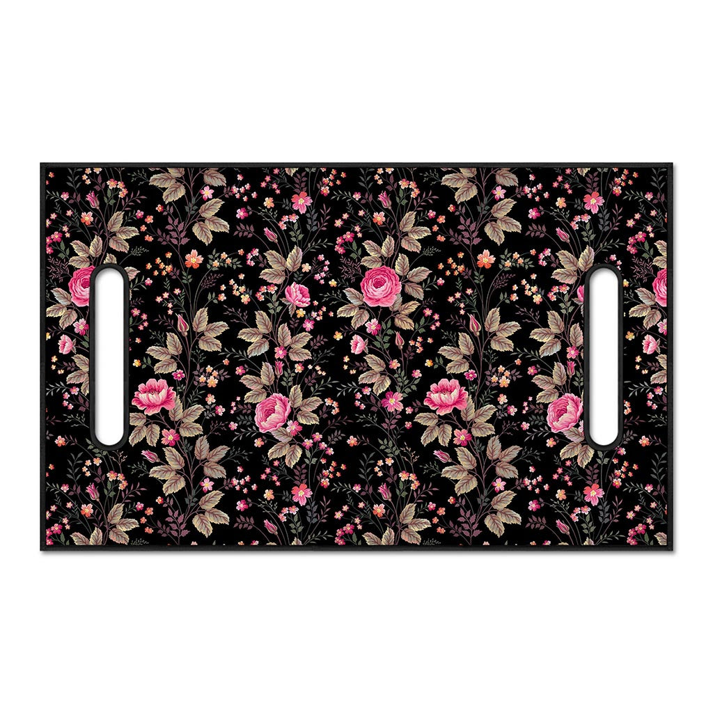 Pink Floral Flower Pattern Print Golf Cart Seat Cover