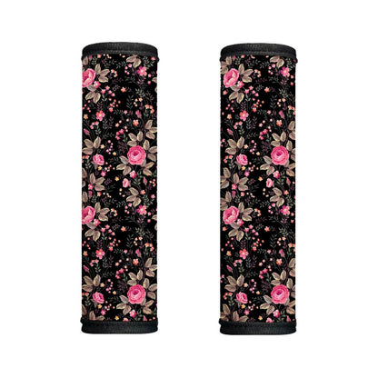 Pink Floral Flower Pattern Print Handle Covers