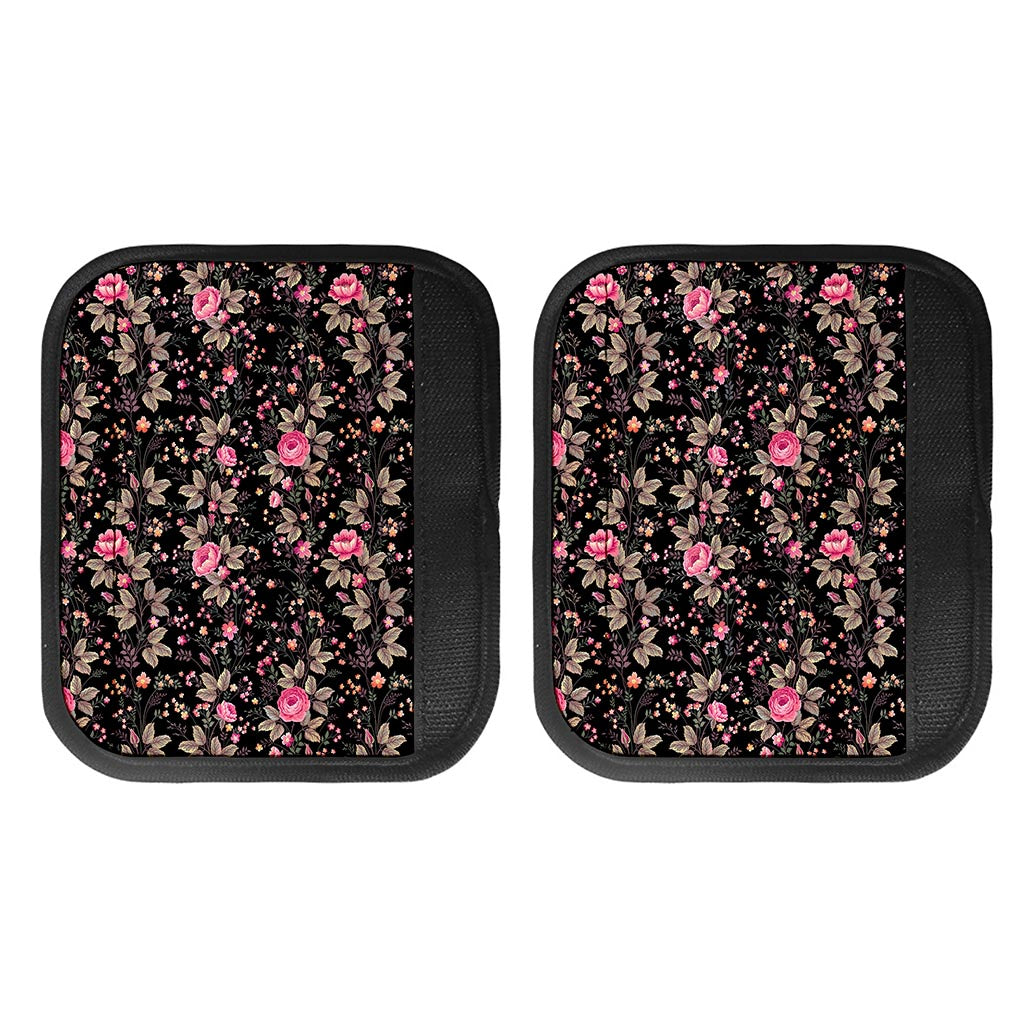 Pink Floral Flower Pattern Print Handle Covers