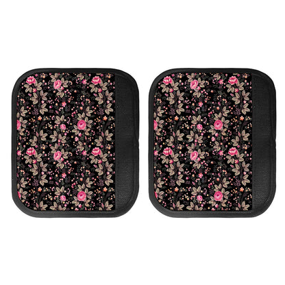 Pink Floral Flower Pattern Print Handle Covers