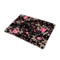 Pink Floral Flower Pattern Print Pet Cooling Mat Cover