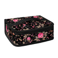 Pink Floral Flower Pattern Print Small Lunch Bag