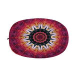 Pink Flower Kaleidoscope Print Car Side Mirror Covers
