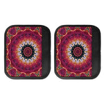 Pink Flower Kaleidoscope Print Handle Covers