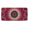 Pink Flower Kaleidoscope Print Towel