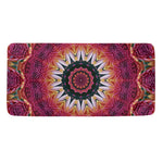 Pink Flower Kaleidoscope Print Towel