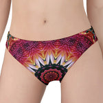 Pink Flower Kaleidoscope Print Women's Panties