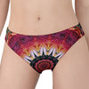 Pink Flower Kaleidoscope Print Women's Panties