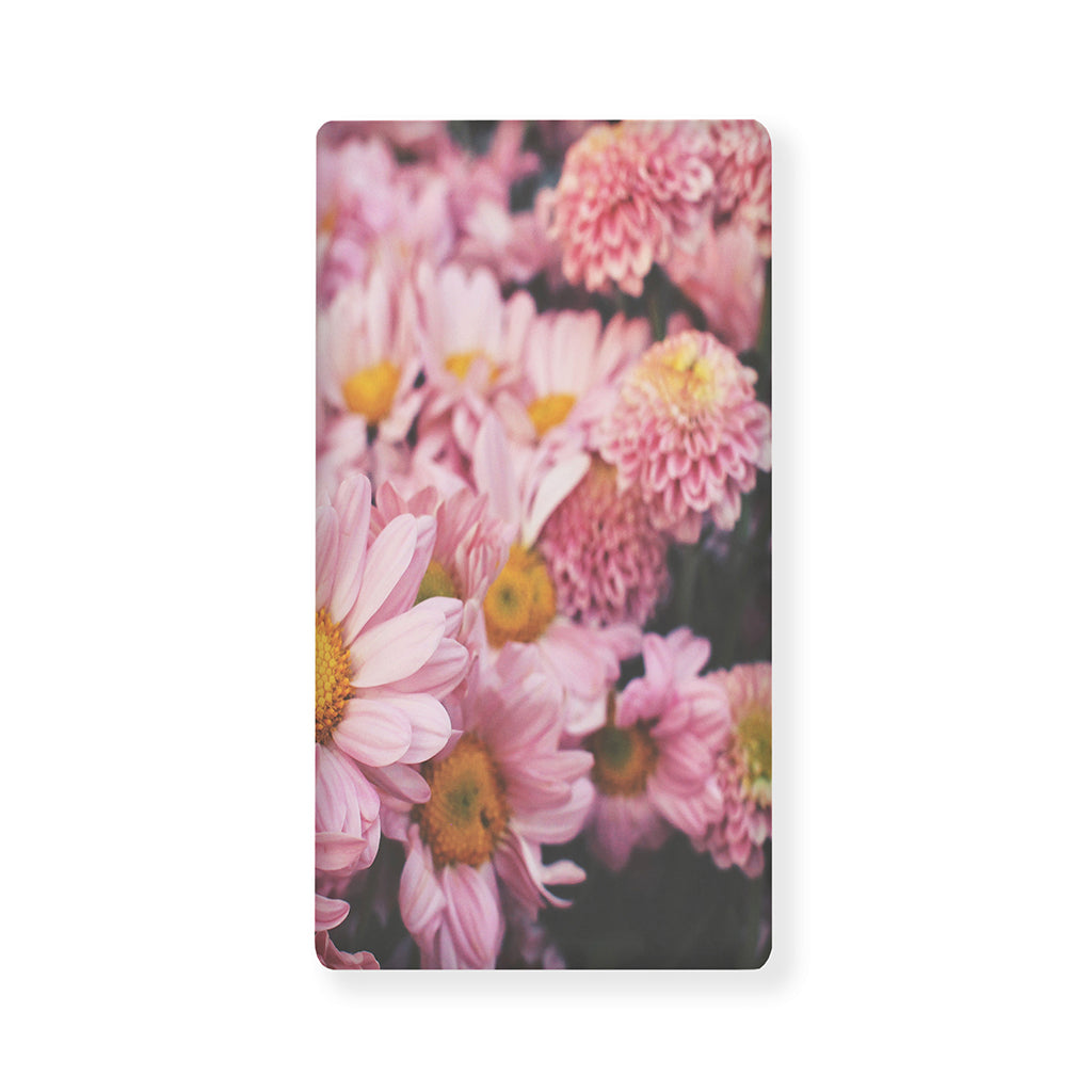 Pink Flowers Print Baby Crib Sheet