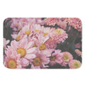 Pink Flowers Print Indoor Door Mat