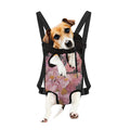 Pink Flowers Print Pet Carrier Backpack