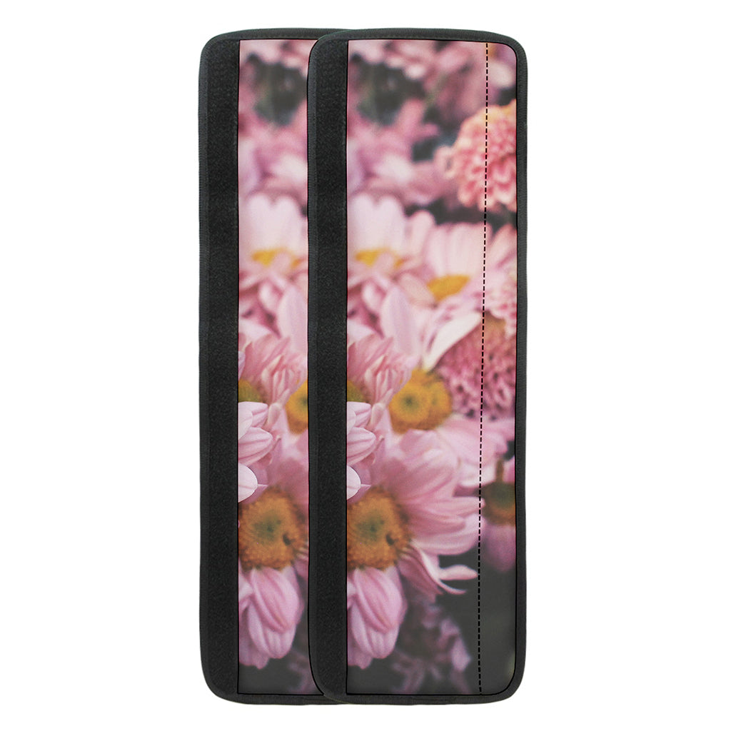 Pink Flowers Print Refrigerator Handle Covers