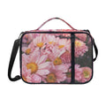 Pink Flowers Print Shoulder Strap Bible Bag