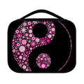 Pink Flowers Yin Yang Print Classic Bible Case