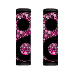 Pink Flowers Yin Yang Print Handle Covers