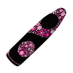 Pink Flowers Yin Yang Print Ironing Board Cover