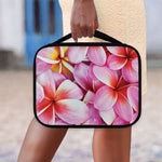 Pink Frangipani Flower Print Classic Bible Case