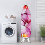 Pink Frangipani Flower Print Ironing Board Cover
