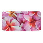 Pink Frangipani Flower Print Towel
