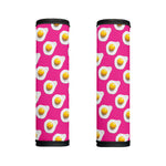 Pink Fried Eggs Pattern Print Handle Covers