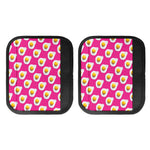 Pink Fried Eggs Pattern Print Handle Covers