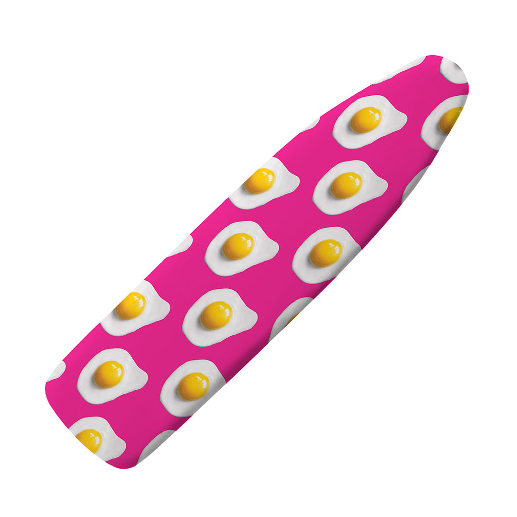 Pink Fried Eggs Pattern Print Ironing Board Cover