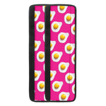 Pink Fried Eggs Pattern Print Refrigerator Handle Covers