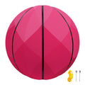 Pink Geometric Square Pattern Print Basketball