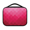 Pink Geometric Square Pattern Print Classic Bible Case