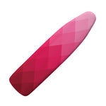 Pink Geometric Square Pattern Print Ironing Board Cover