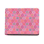 Pink Girly Flower Pattern Print Bifold Wallet