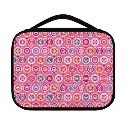 Pink Girly Flower Pattern Print Classic Bible Case