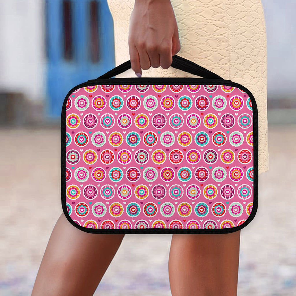 Pink Girly Flower Pattern Print Classic Bible Case