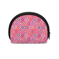 Pink Girly Flower Pattern Print Coin Purse