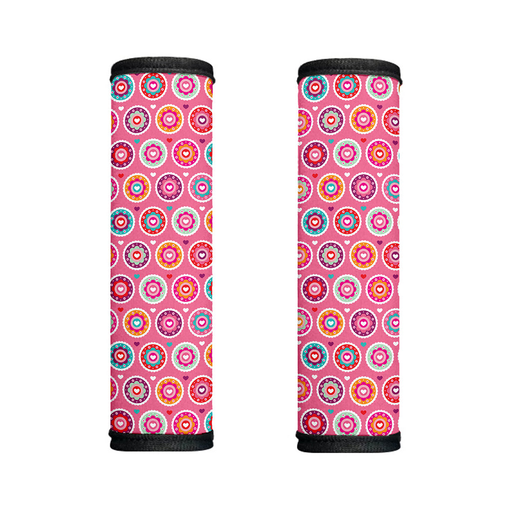 Pink Girly Flower Pattern Print Handle Covers