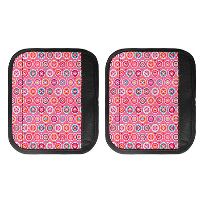 Pink Girly Flower Pattern Print Handle Covers