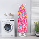 Pink Girly Flower Pattern Print Ironing Board Cover