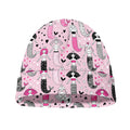 Pink Girly Mermaid Pattern Print Beanie