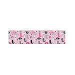 Pink Girly Mermaid Pattern Print Bed Runner